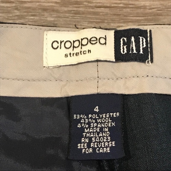 Gap size 4 cropped slacks dark blue - Picture 4 of 5